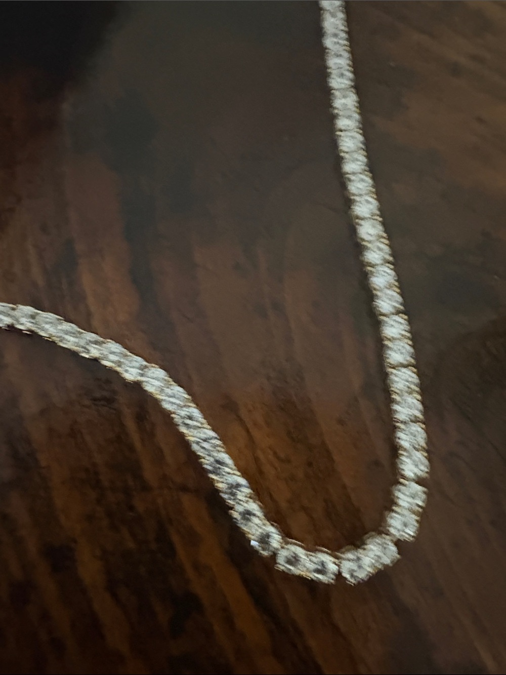 Nadri Gold Love All Adustable Tennis Necklace - Picture 7 of 7